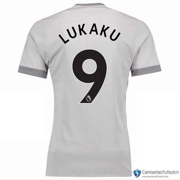 Camiseta Manchester United Tercera equipo Lukaku 2017-18
